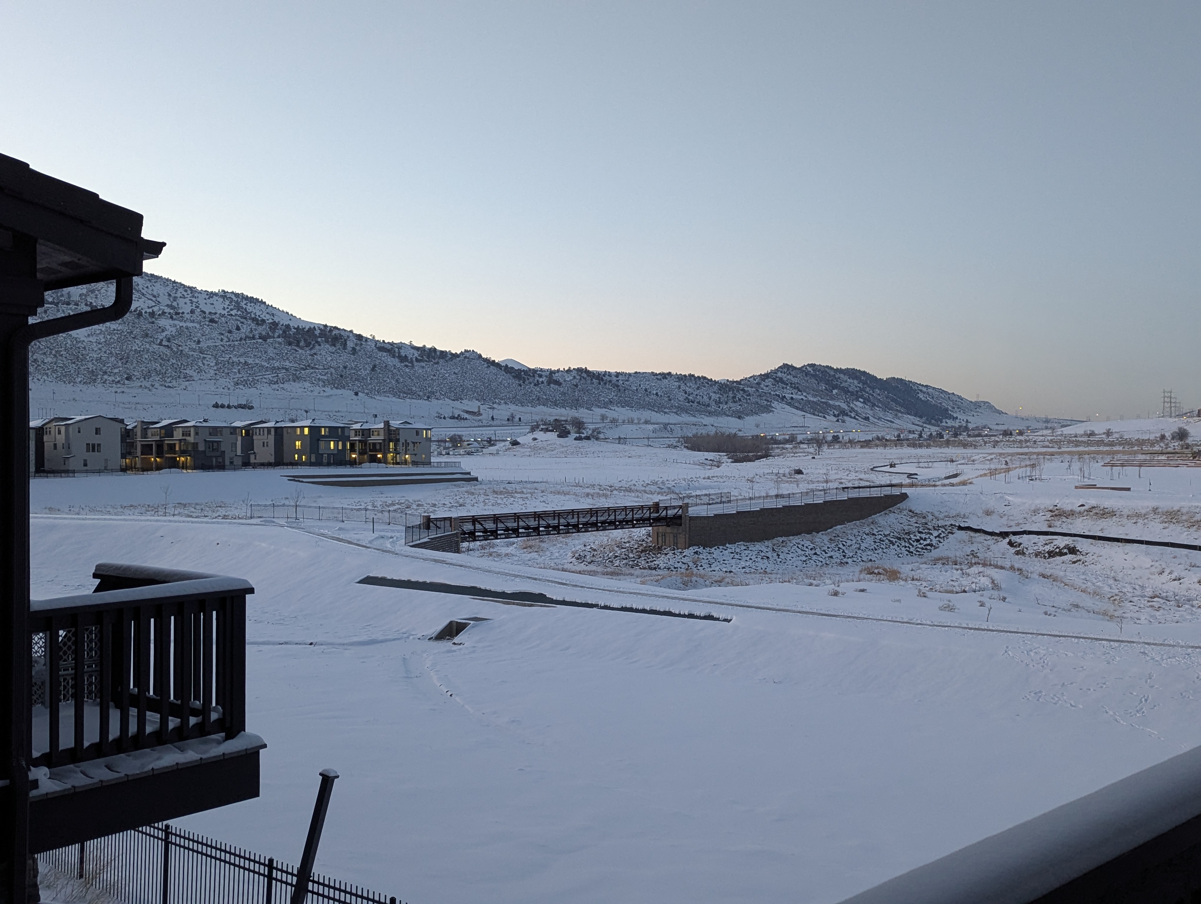 Snow, Morrison, Colorado